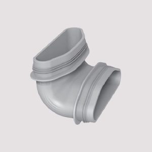 ABS Shield Pipe Vertical 90° Elbow