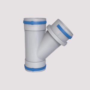 Corrugated Pipe Equal Diameter Tee - with