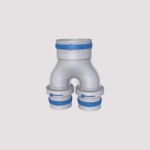 Corrugated Pipe Y-shaped Tee - With Air Valve