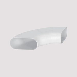 Oval Pipe Horizontal 90° Elbow